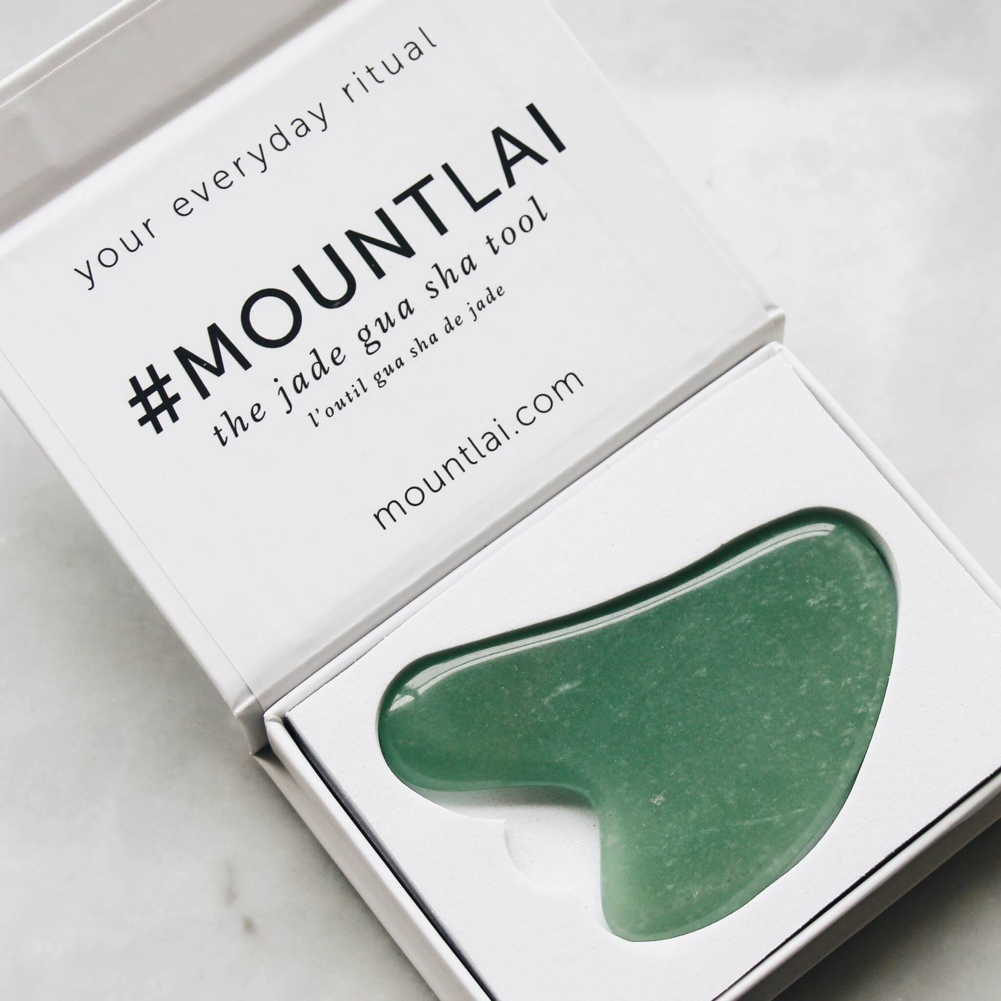 Thanh Gua Sha Đá Ngọc Bích Tự Nhiên Mount Lai The Vitality chính hãng