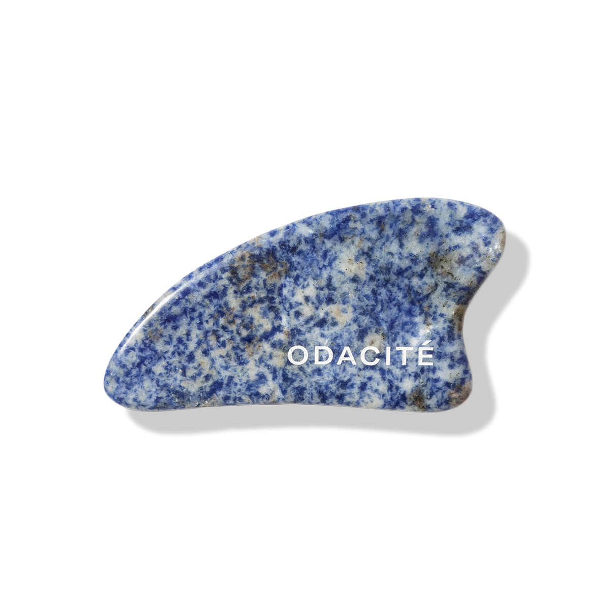 Thanh Điêu Khắc Đá Xanh Sodalite Odacité Crystal Contour chính hãng