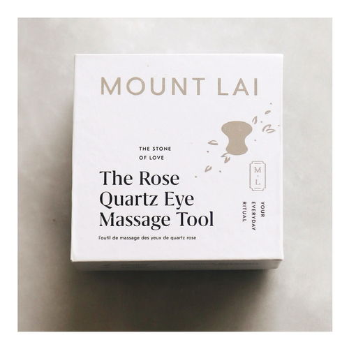 Bộ Đôi Muỗng Massage Vùng Mắt Đá Thạch Anh Mount Lai Eye Spoons chính hãng