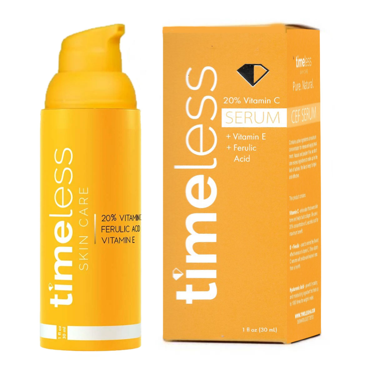Serum Chống Oxy Hóa Nồng Độ Cao Timeless 20% Vitamin C + E chính hãng