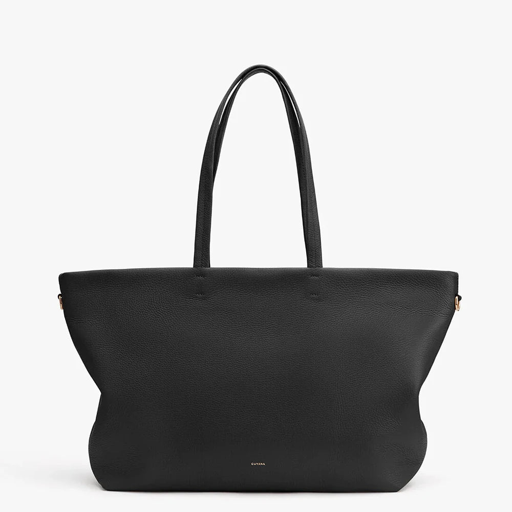 Túi Da Bò Hạt Ý Cuyana Easy Zipper Tote chính hãng