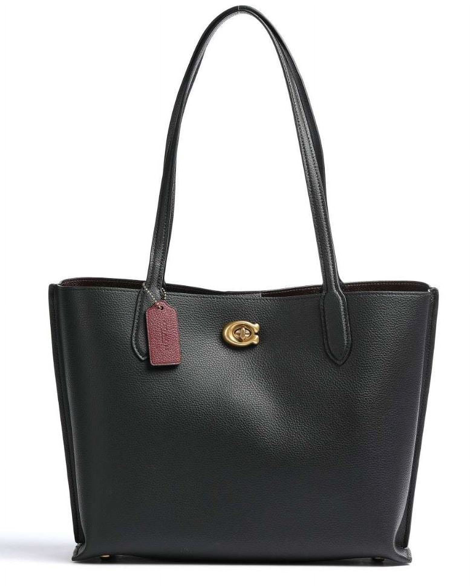 Túi Tote Da Hạt Nhuyễn Coach Willow In Polished Pebble Leather chính hãng