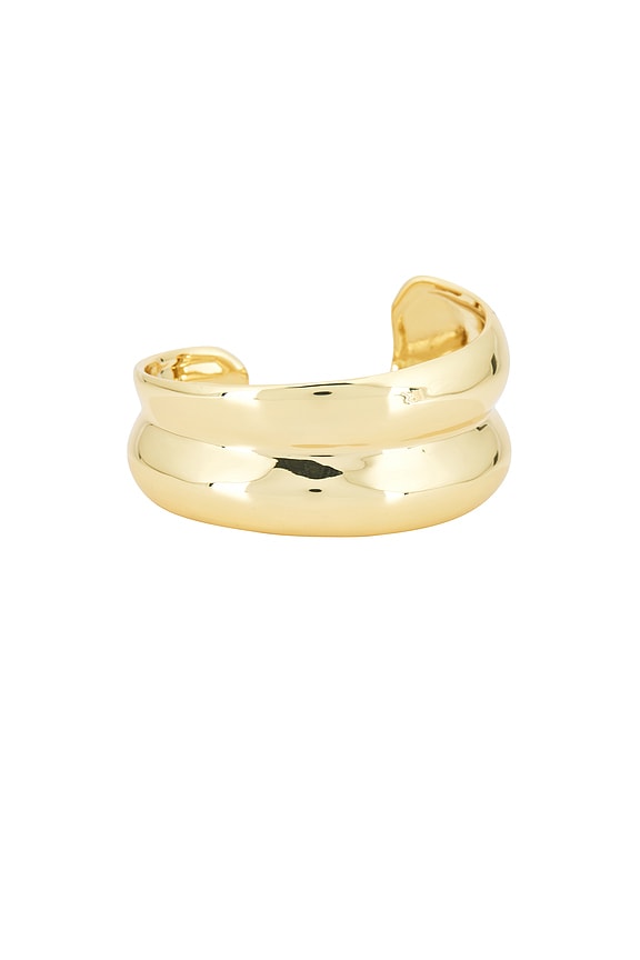 Shashi Warrior Double Wrap Wire Cuff Bracelet