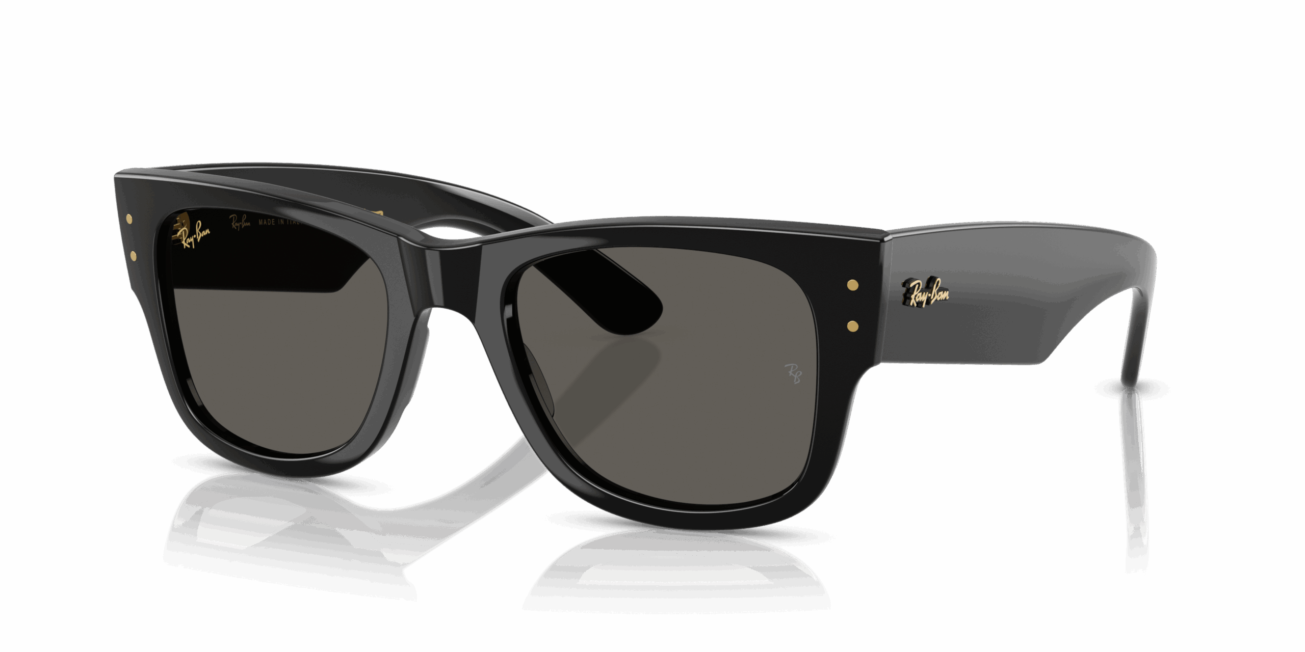 Ray-Ban Mega Wayfarer Square Bio-Acetate Sunglasses