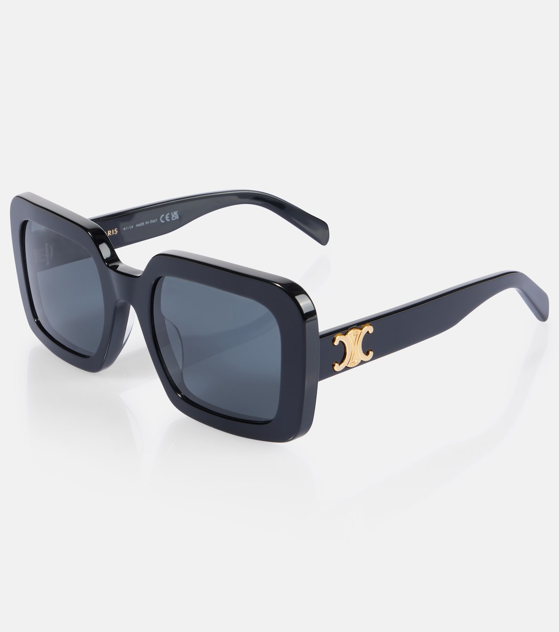 Celine Triomphe Bold 01 Square Acetate Sunglasses