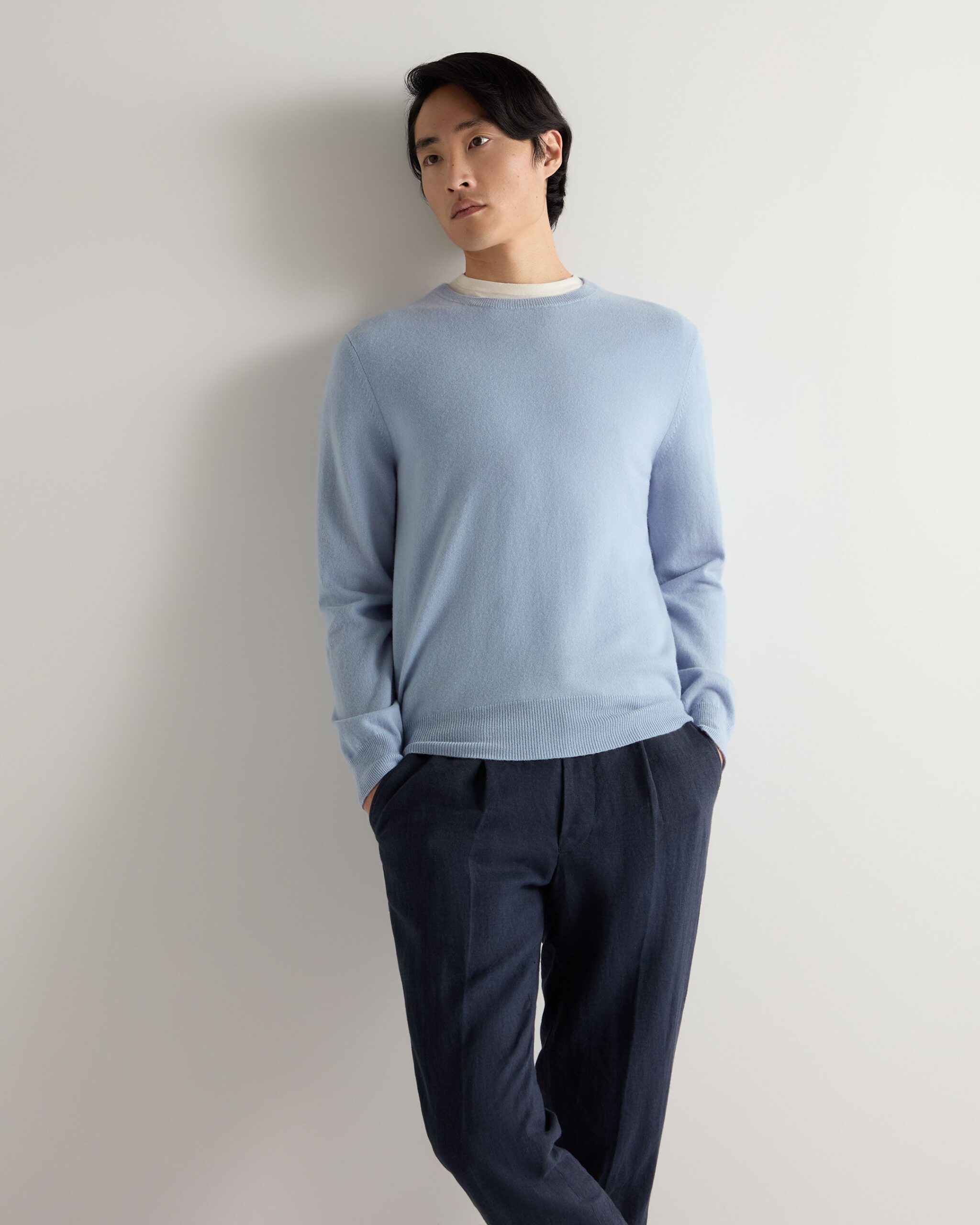 Áo Len Cashmere Hoàng Gia Anh N.Peal Oxford Round Neck chính hãng