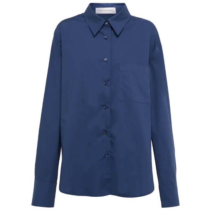 Áo Sơ Mi The Frankie Shop Lui Organic Poplin Gây Sốt chính hãng