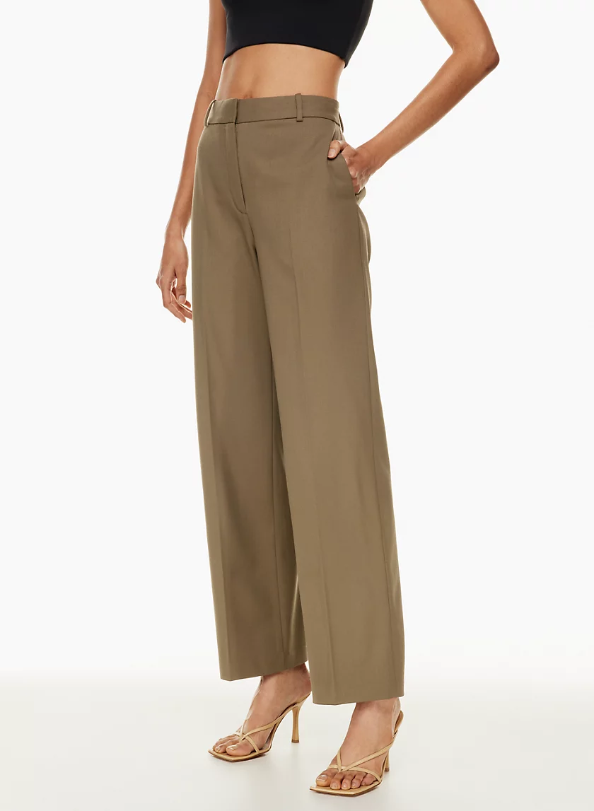 Quần Tây Công Sở Aritzia Babaton Agency Vải Crepette Nhật chính hãng