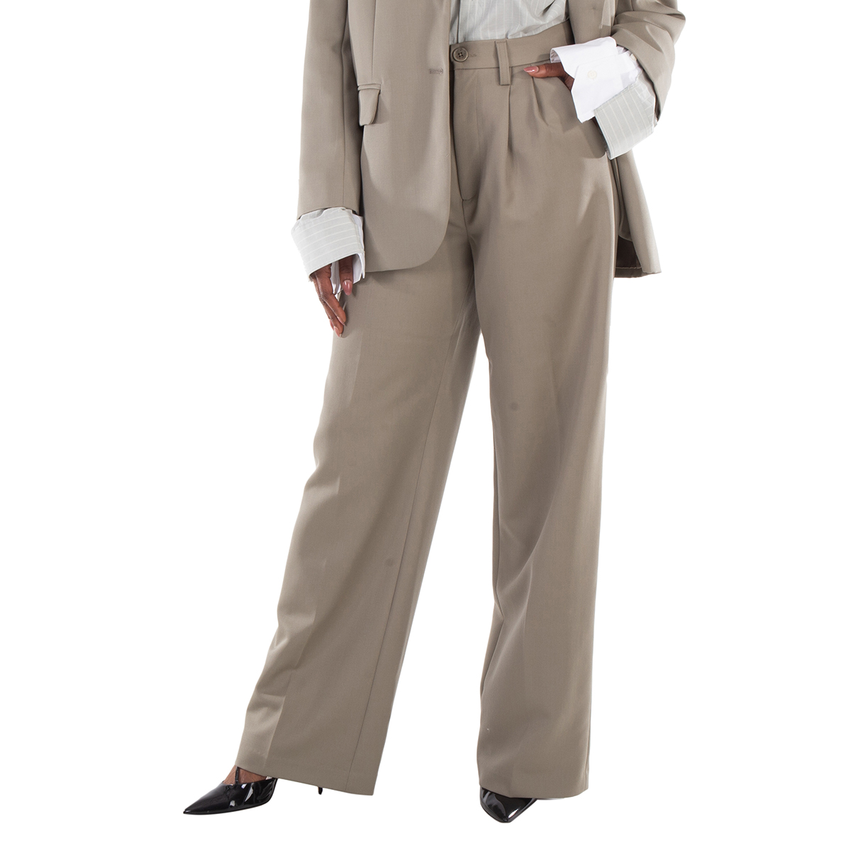 Quần Tây Suiting Phóng Khoáng Anine Bing Carrie Pant chính hãng