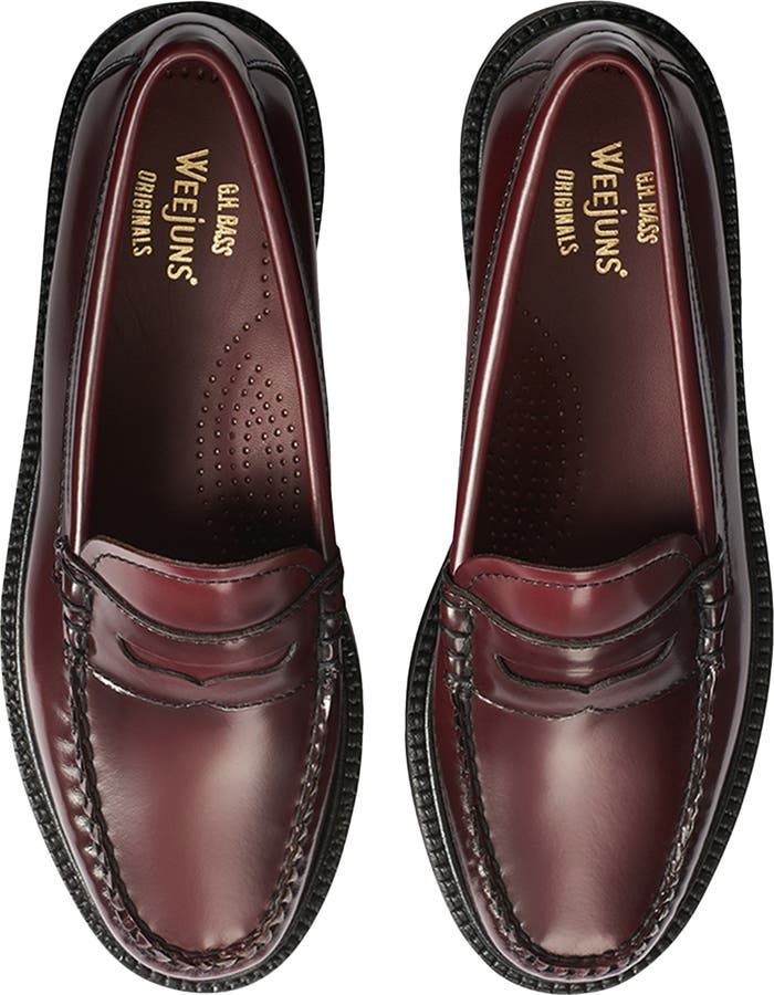 Giày Lười G.H. Bass Whitney Super Lug Weejuns Đế Răng Cưa chính hãng