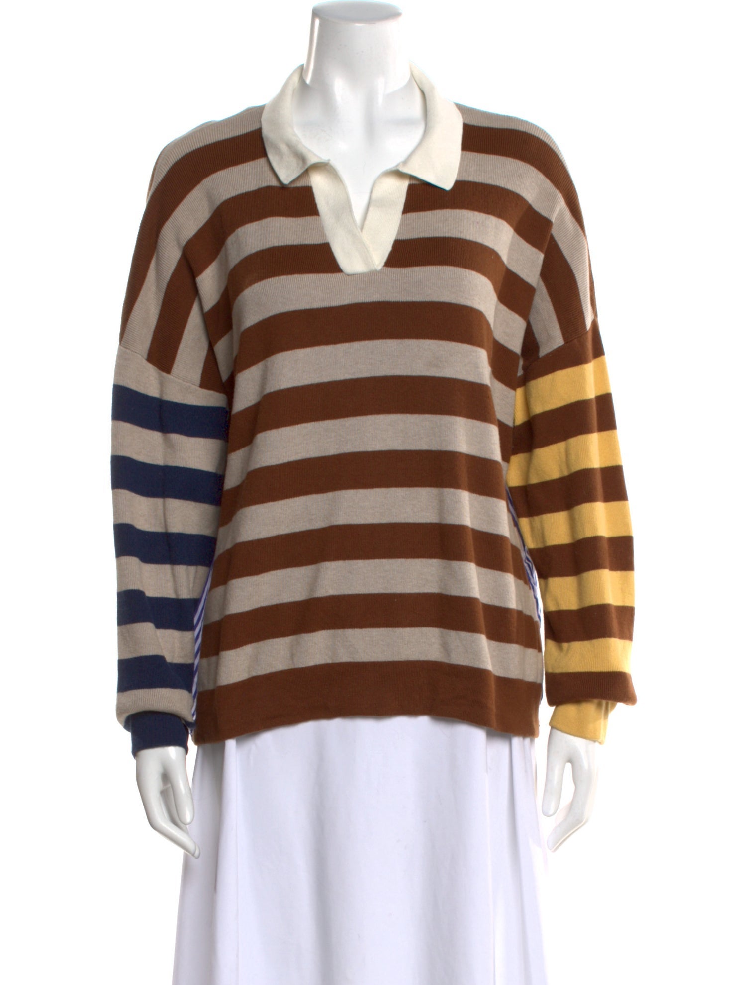 Kule The Modern Long Sleeve Striped Tee