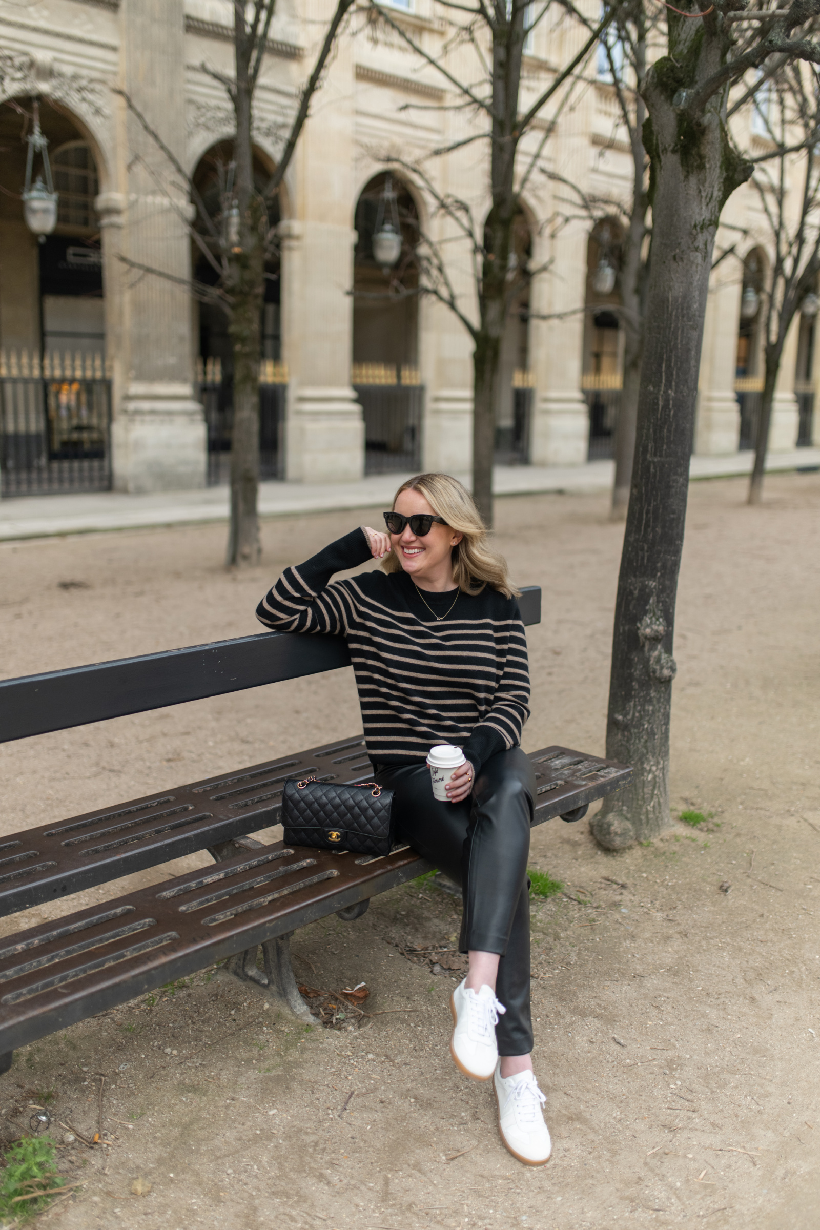 La Ligne The Lean Lines Striped Cotton Top
