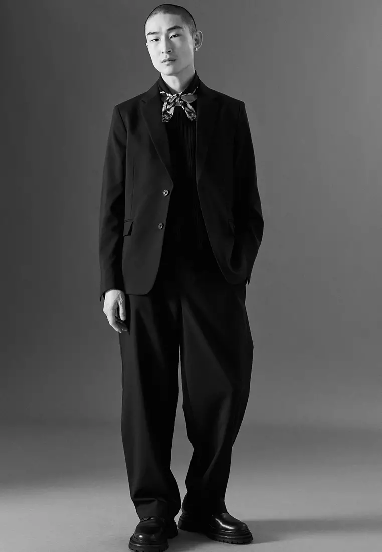 Cos Clean-Cut Tailored Wool Blazer