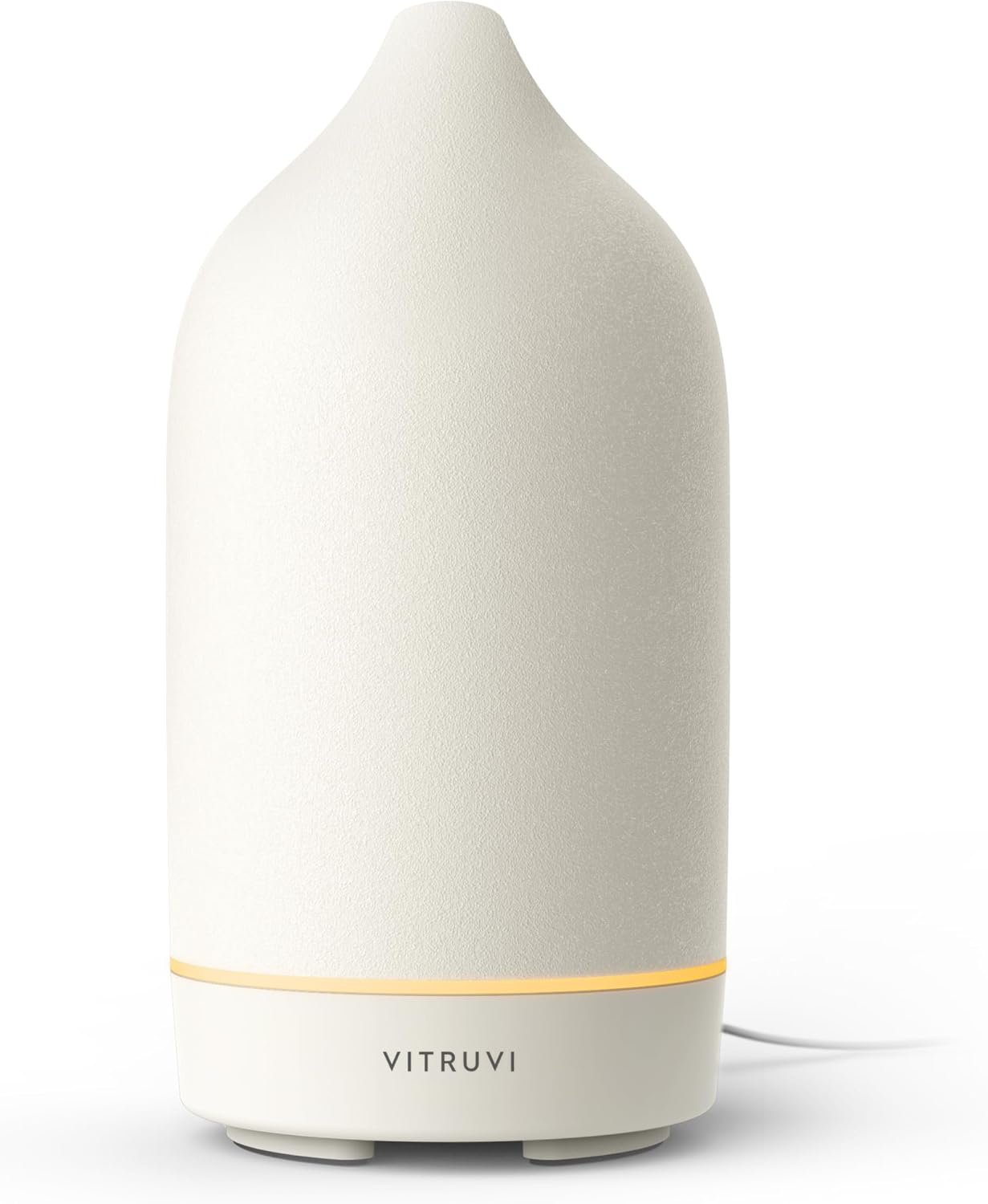 Vitruvi Stone Essential Oil Diffuser in Matte Terracotta