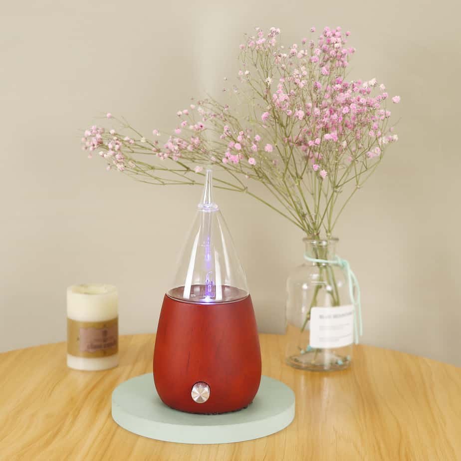 Aromis Aromatherapy Handmade Ceramic Wood Grain Diffuser