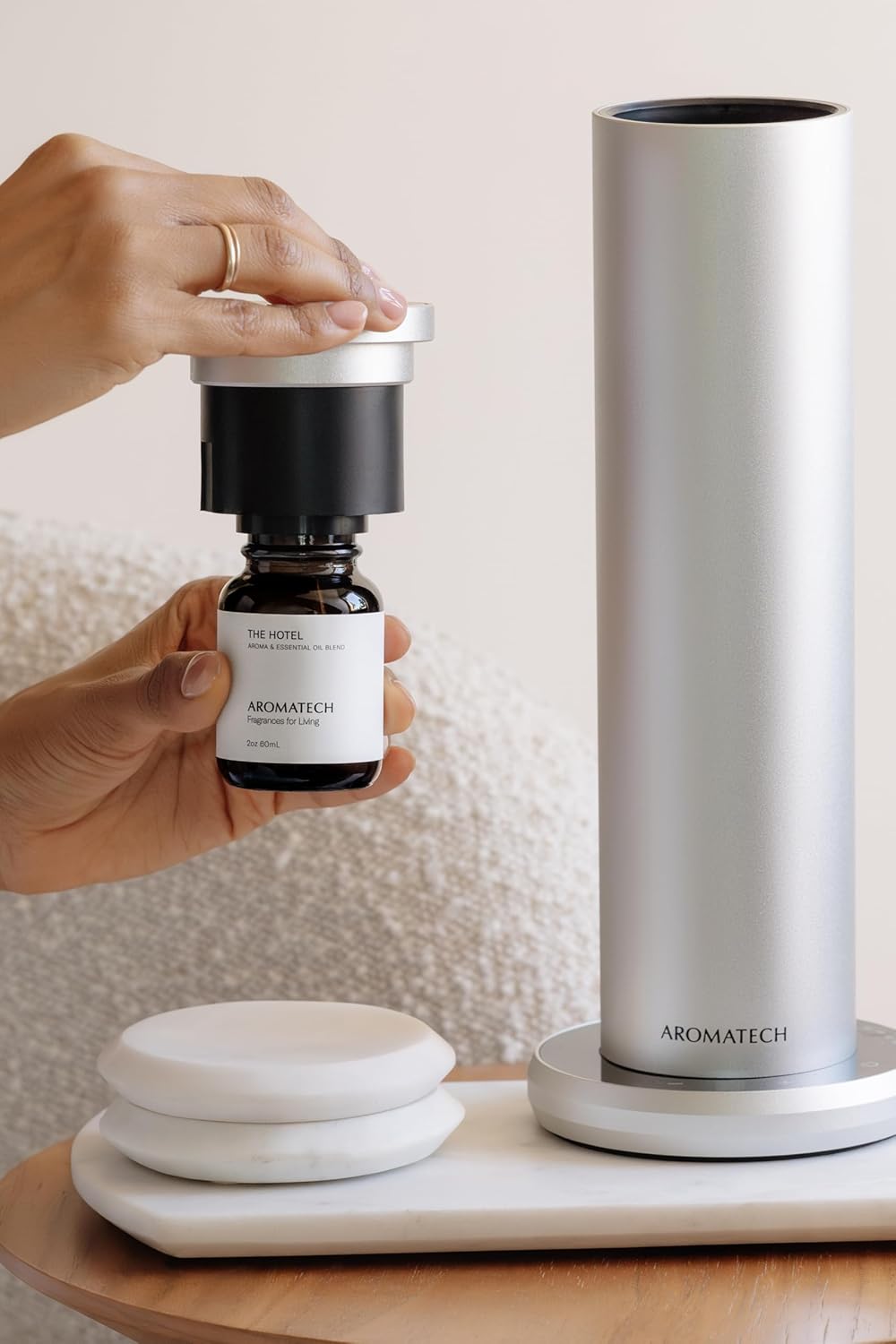 AromaTech AroMini BT Bluetooth Waterless Cold-Air Diffuser