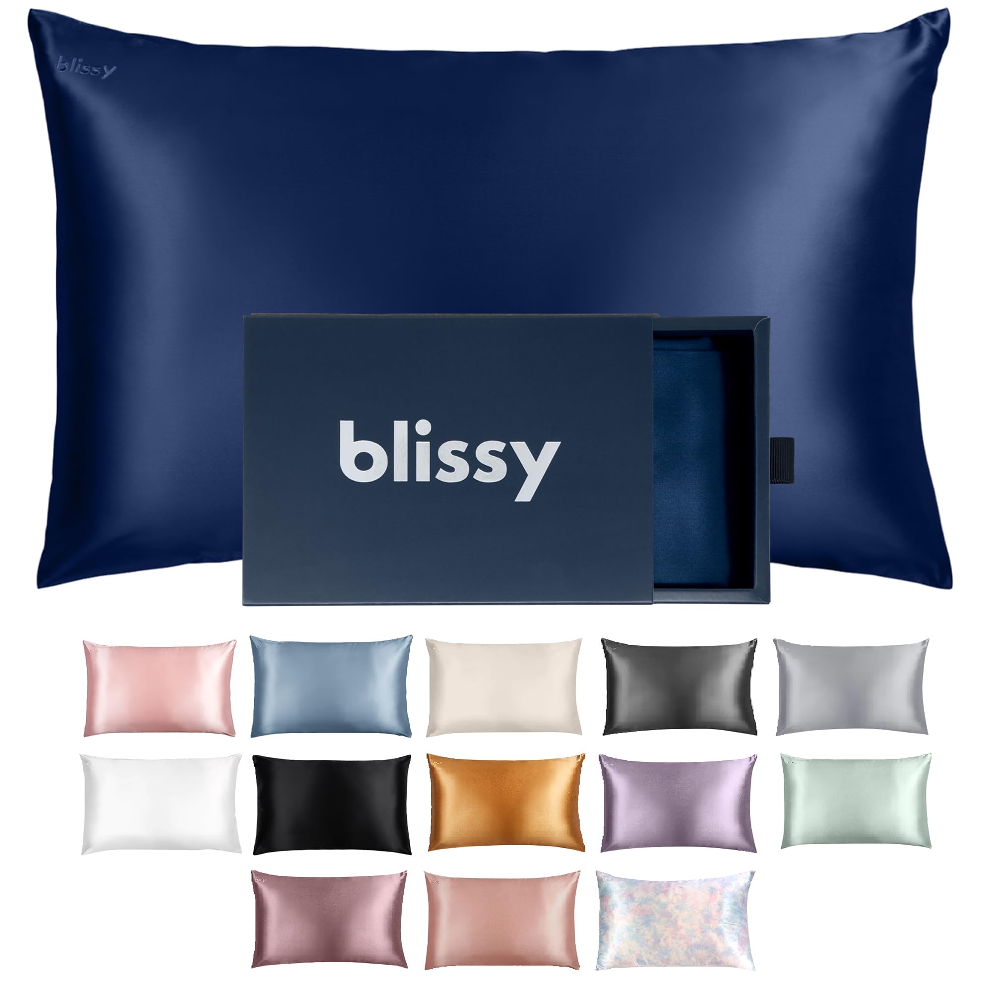 Blissy 100% Pure Mulberry Silk Pillowcase
