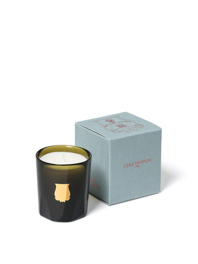Cire Trudon Ernesto Scented Candle in Hand-Blown Green Glass
