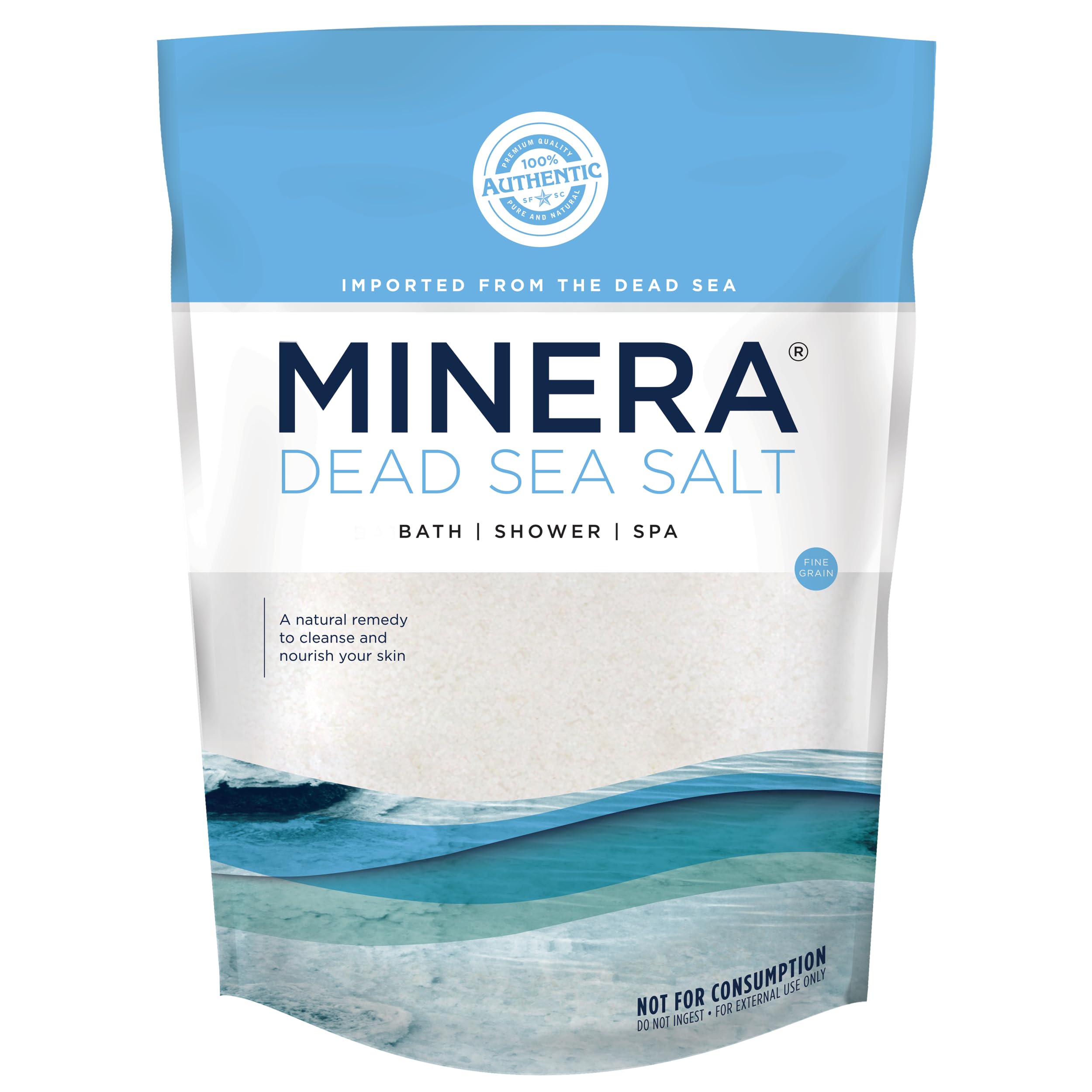 Minera Pure Dead Sea Salt 100% Natural Minerals