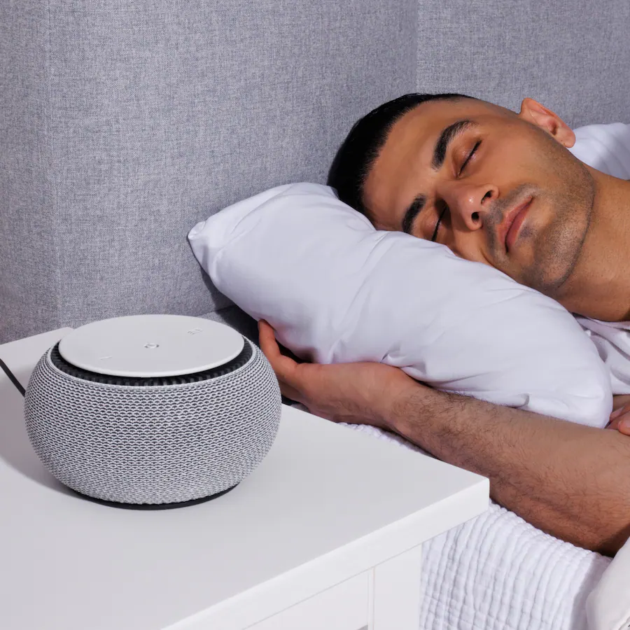 Snooz White Noise Sound Machine with Real Fan Inside