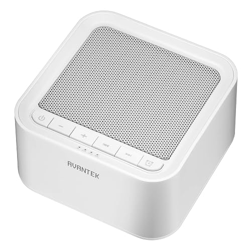 Avantek White Noise Machine with 30 Non-Looping Sounds
