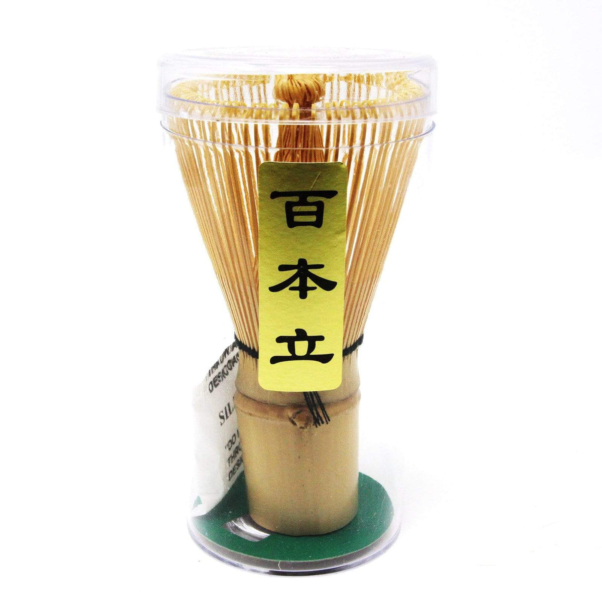 Handcrafted 100-Prong Golden Bamboo Whisk (Chasen)