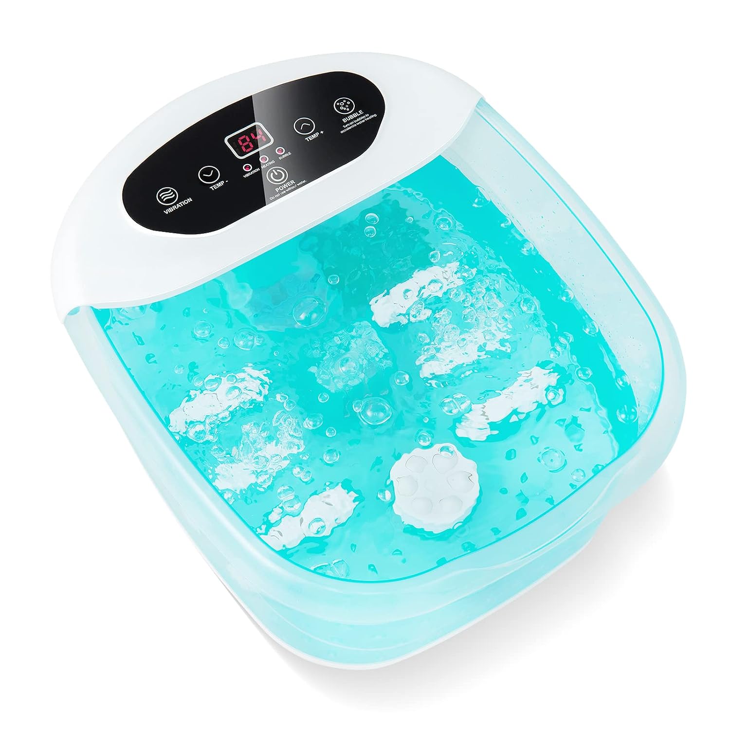 Costway Collapsible Foot Spa Massager with Heat