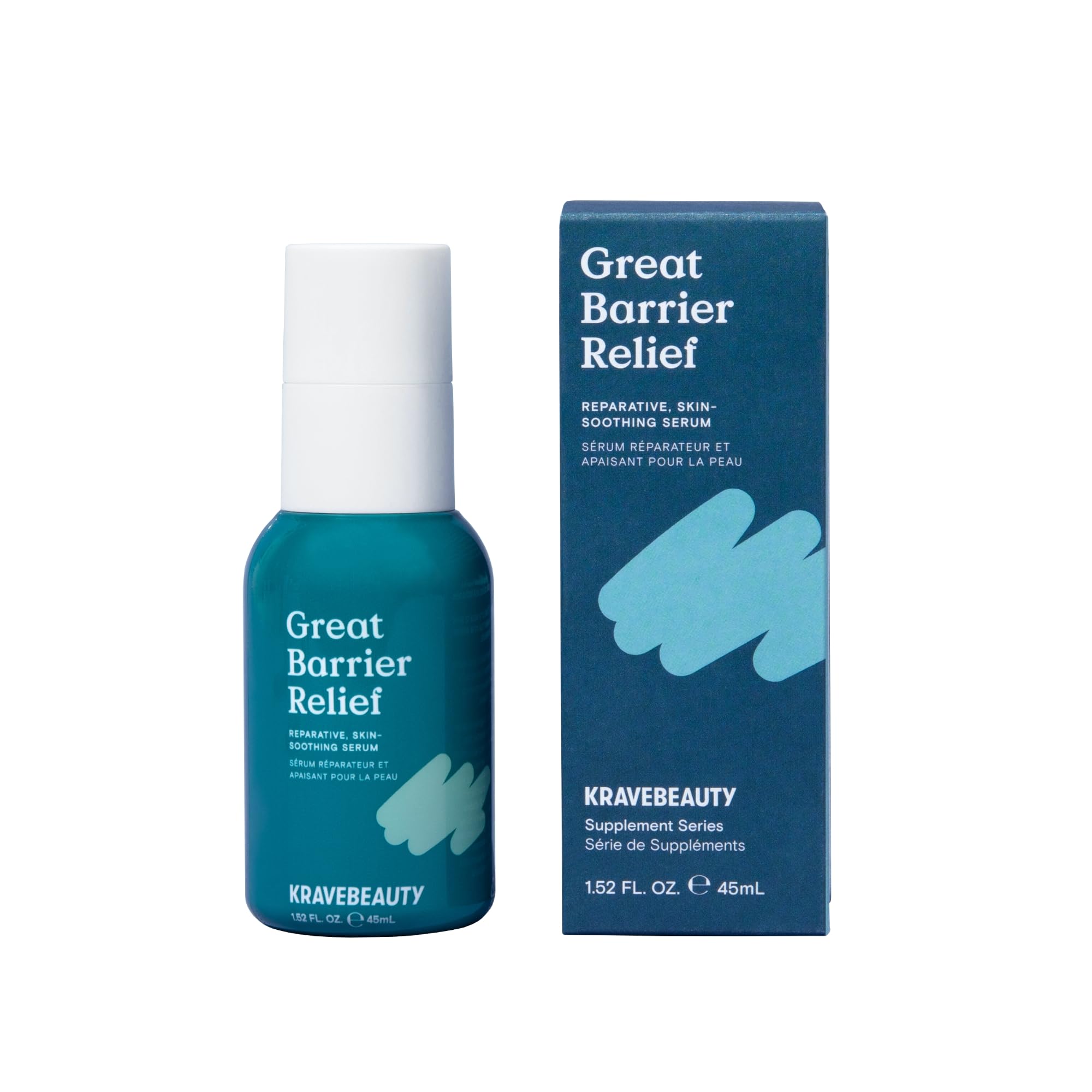 KraveBeauty Great Barrier Relief with Beta-Glucan - Verified Authentic Packaging