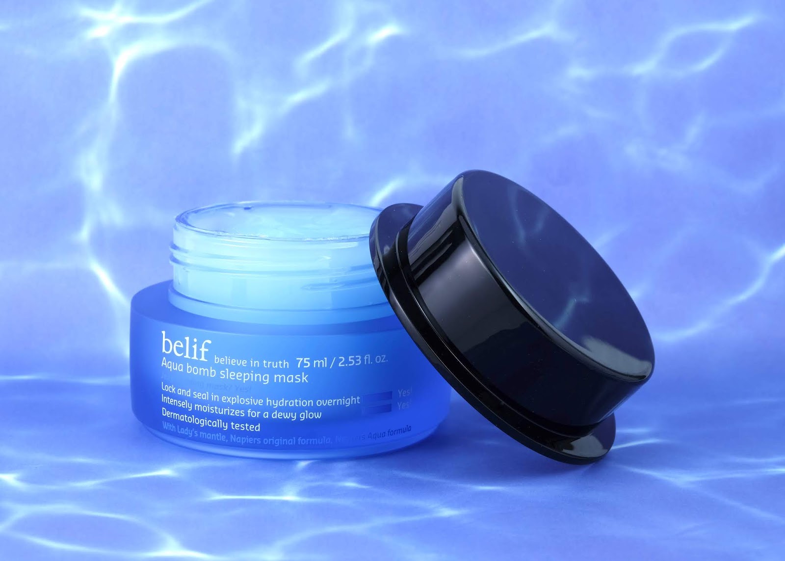 Belif Aqua Bomb Sleeping Mask with Jelly Collagen - Verified Authentic Packaging