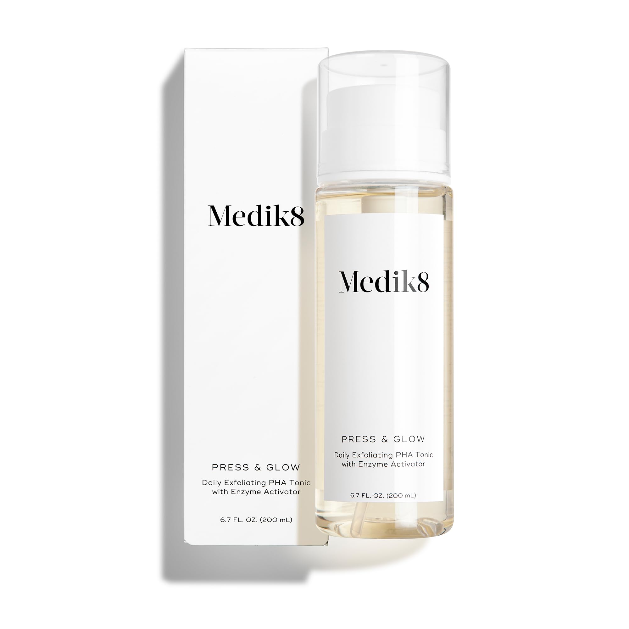 Medik8 Press & Glow Daily Exfoliating PHA Tonic - Verified Authentic Packaging