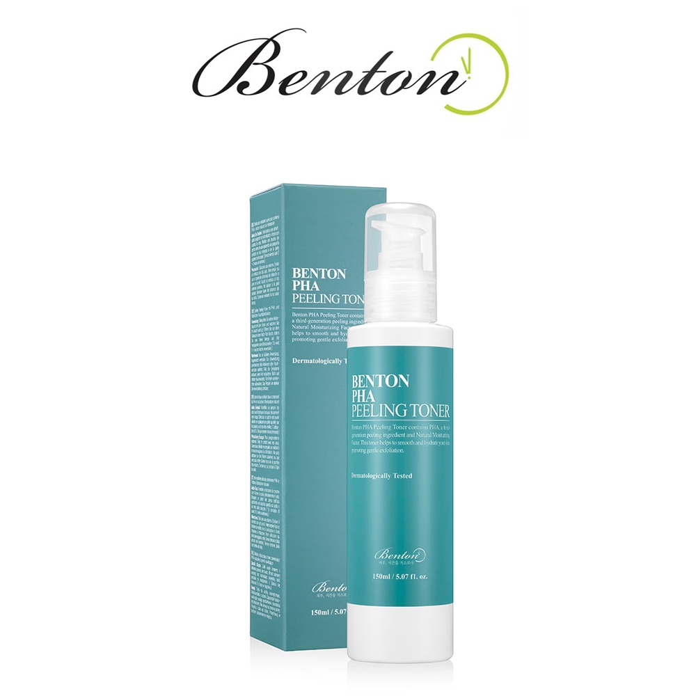 Benton PHA Peeling Toner with Ceramide - Verified Authentic Packaging