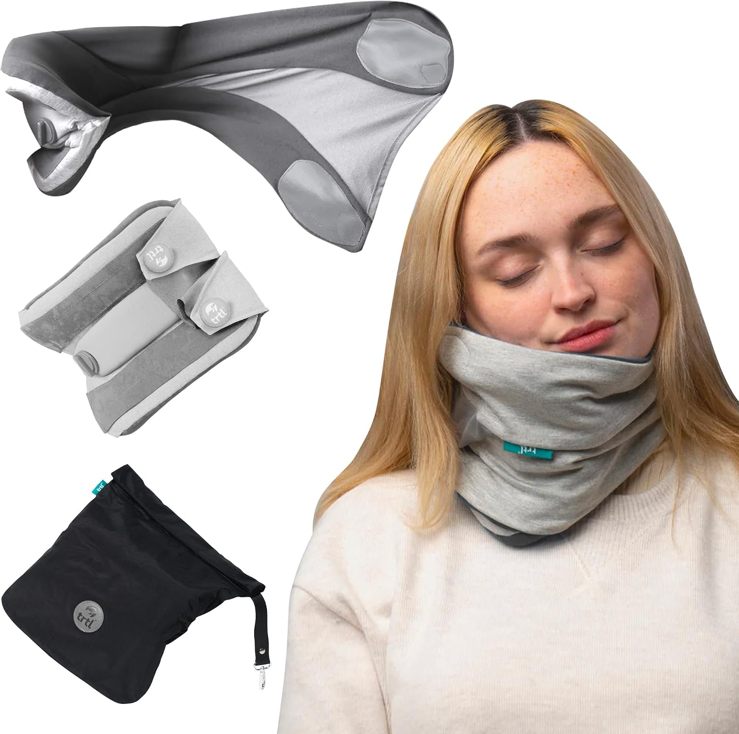 Gối Cổ Định Hình Khung Xương Trtl Pillow Plus Điều Chỉnh - Ảnh sản phẩm thực tế chính hãng