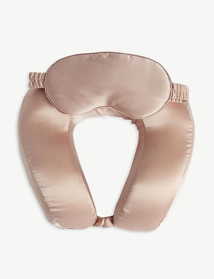 Gối Cổ Lụa Tơ Tằm Calpak 100% Silk Travel Neck Pillow - Ảnh sản phẩm thực tế chính hãng