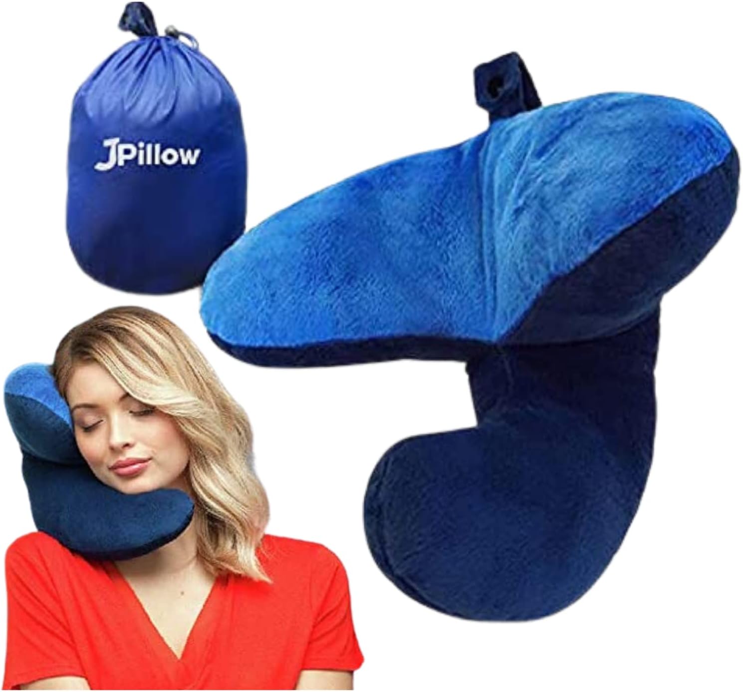 Gối Cổ Móc Đỡ Cằm J-Pillow Đạt Giải Sáng Chế Anh Quốc - Ảnh sản phẩm thực tế chính hãng