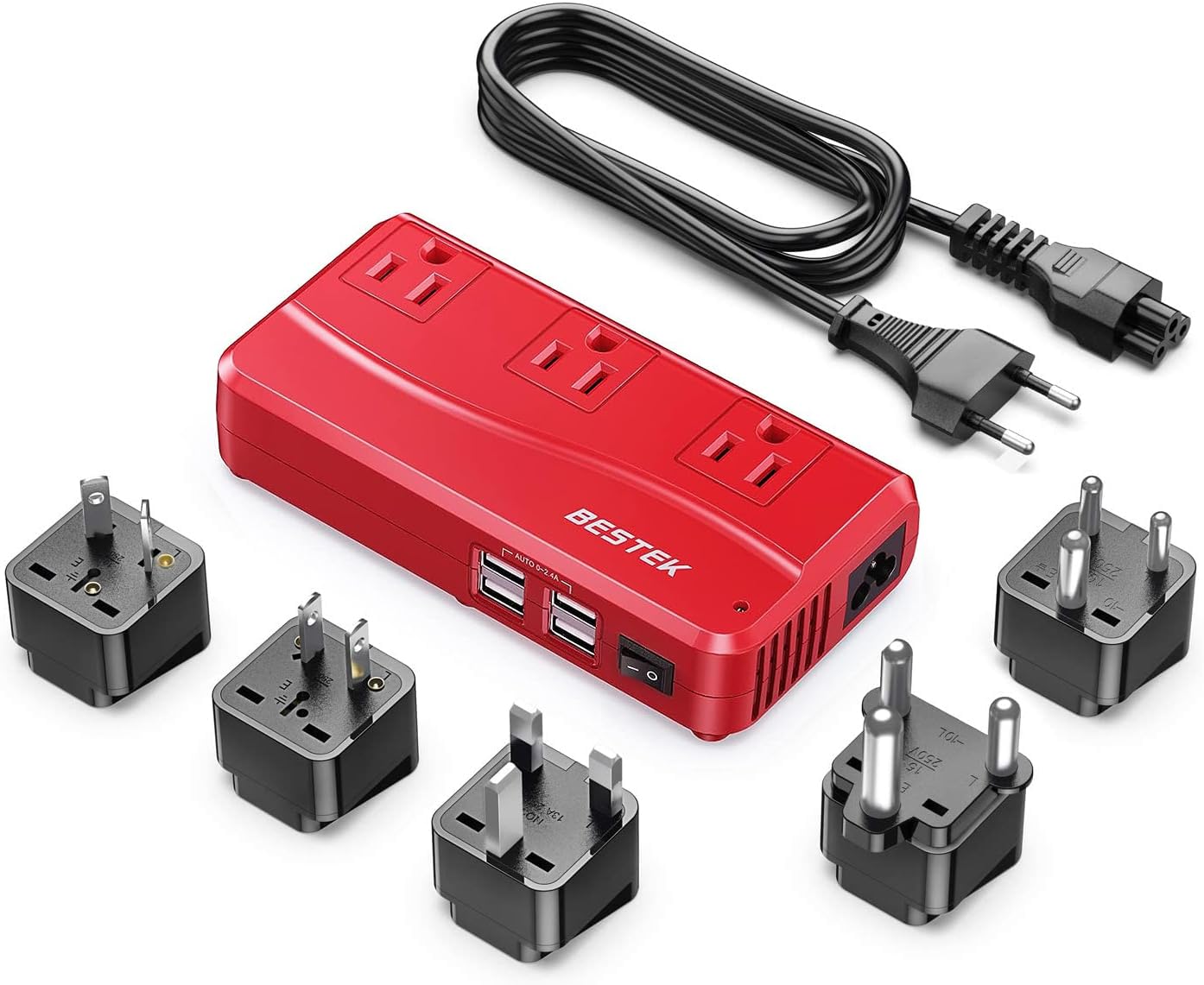 Bộ Biến Áp Hạ Áp BESTEK 250W Chuyển 220V Sang 110V - Ảnh sản phẩm thực tế chính hãng