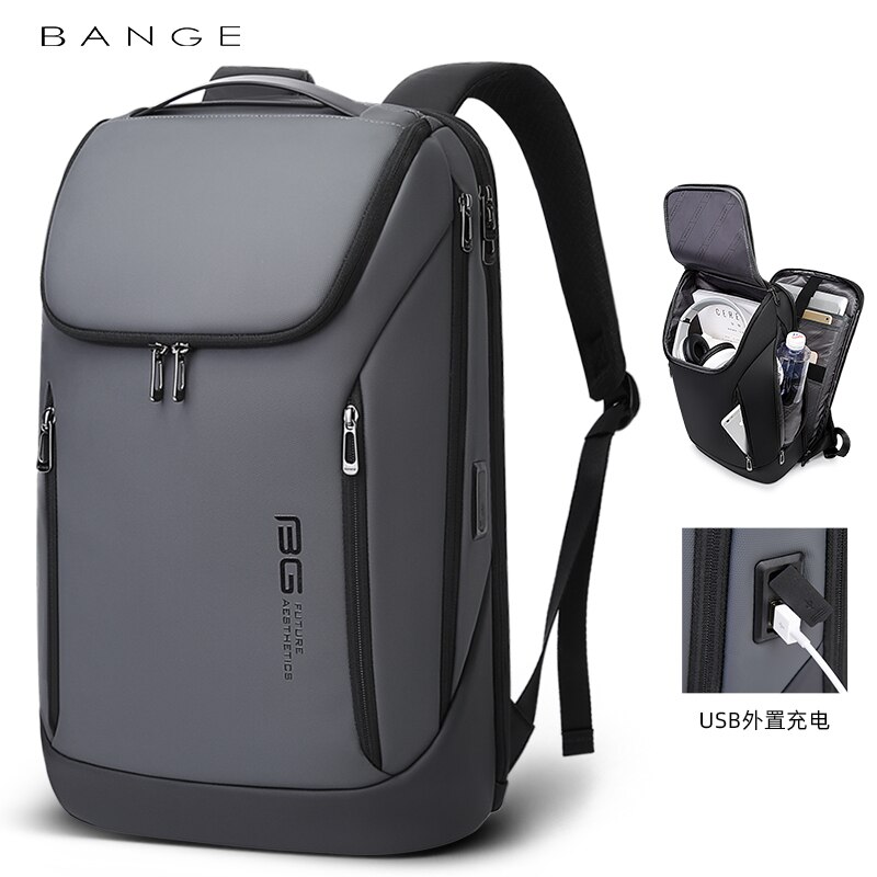 Balo Vỏ Cứng Khóa Số Bange Anti-Theft Waterproof - Ảnh sản phẩm thực tế chính hãng