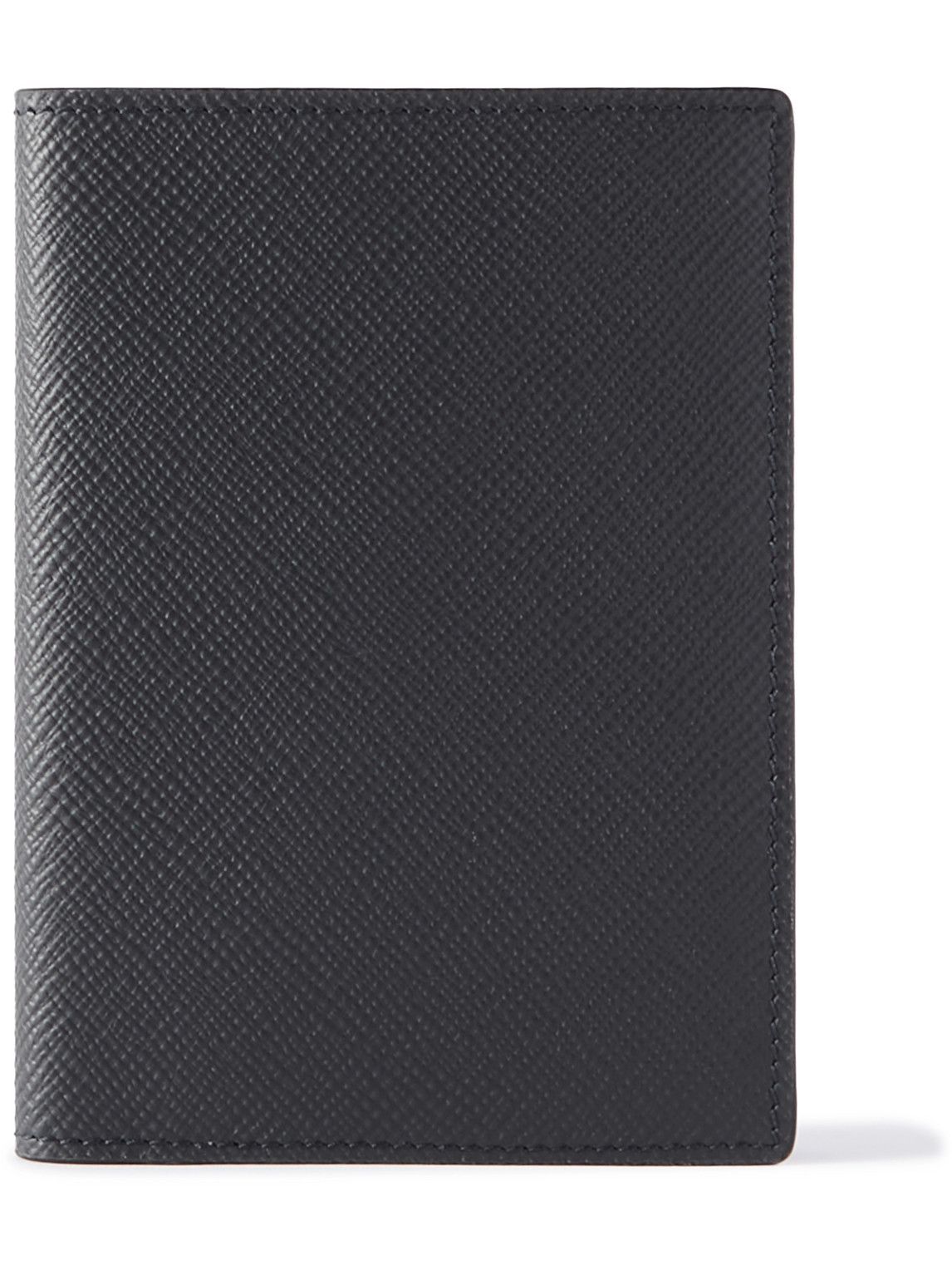 Smythson Panama Leather Passport Cover - Verified Authentic Packaging