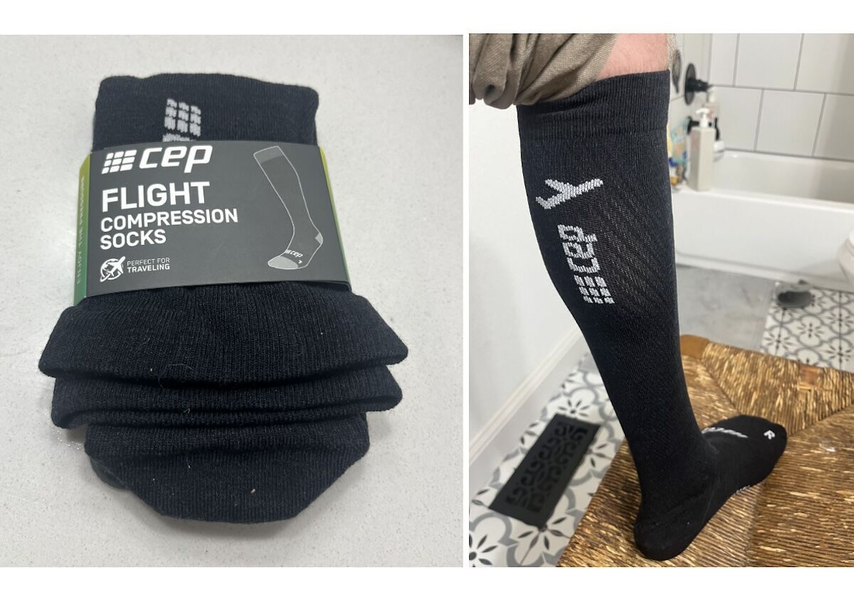 CEP Flight Compression Socks for Long Trips - Verified Authentic Packaging