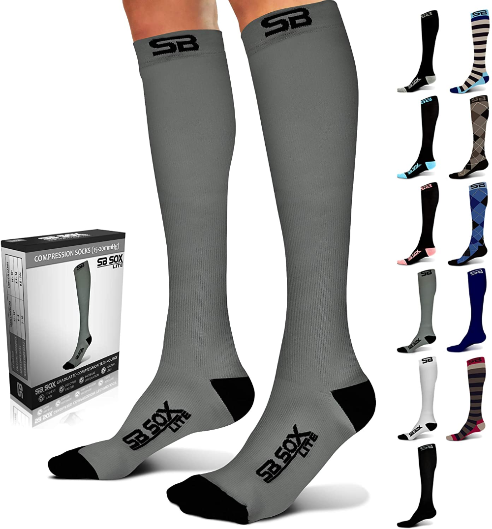 SB SOX Lite Compression Socks 15-20 mmHg - Verified Authentic Packaging