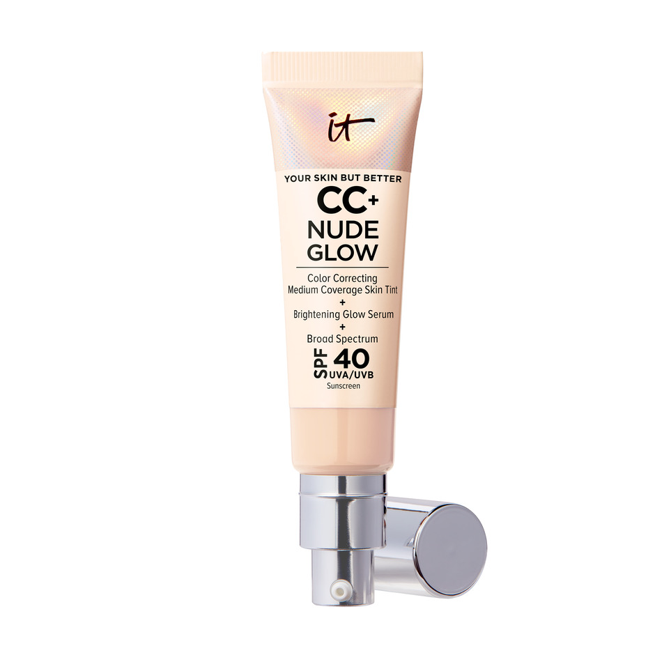 IT Cosmetics CC+ Nude Glow Lightweight Skin Tint SPF 40 - Verified Authentic Packaging