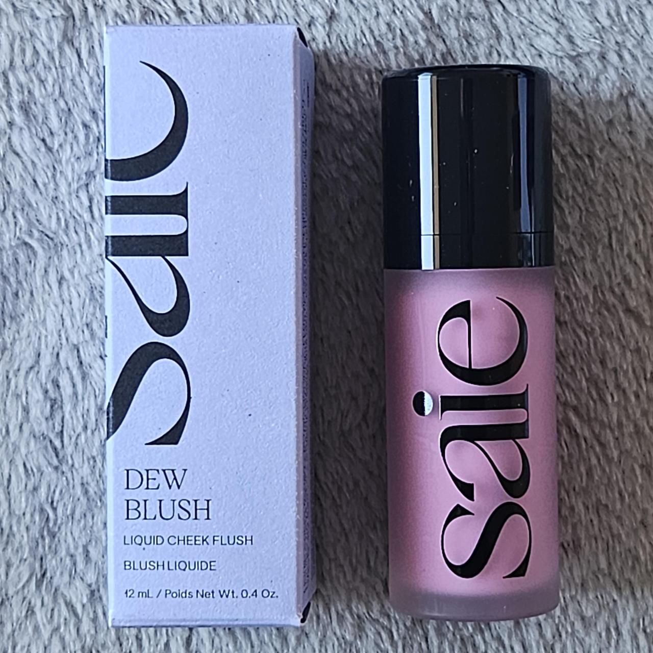 Saie Dew Blush Liquid Cheek Flush - Verified Authentic Packaging