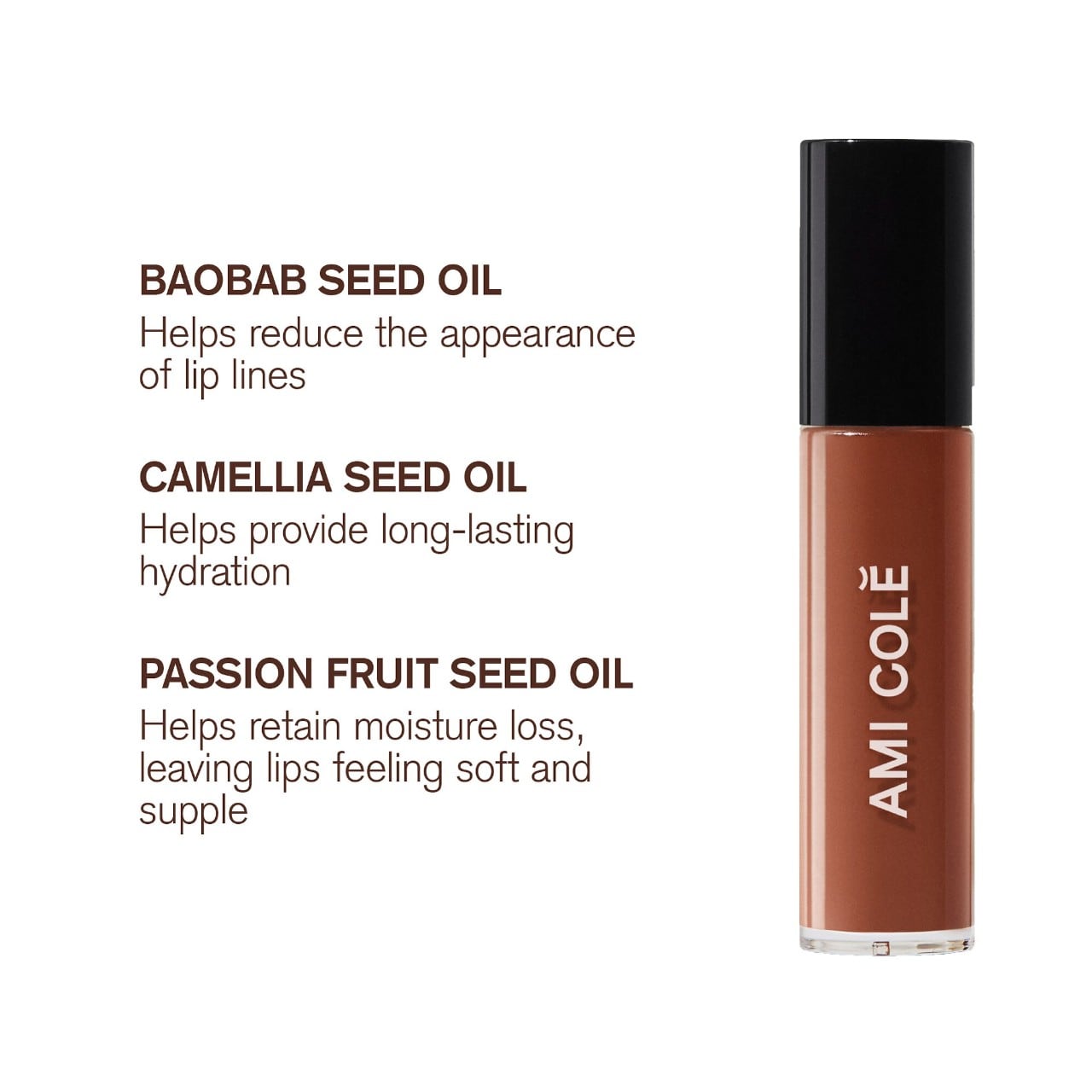 Ami Colé Hydrating Lip Treatment Oil - Verified Authentic Packaging