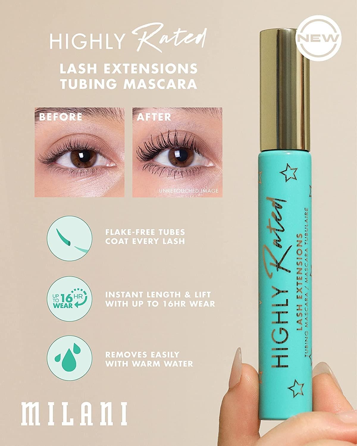 Milani Highly Rated Lash Extensions Tubing Mascara - Verified Authentic Packaging