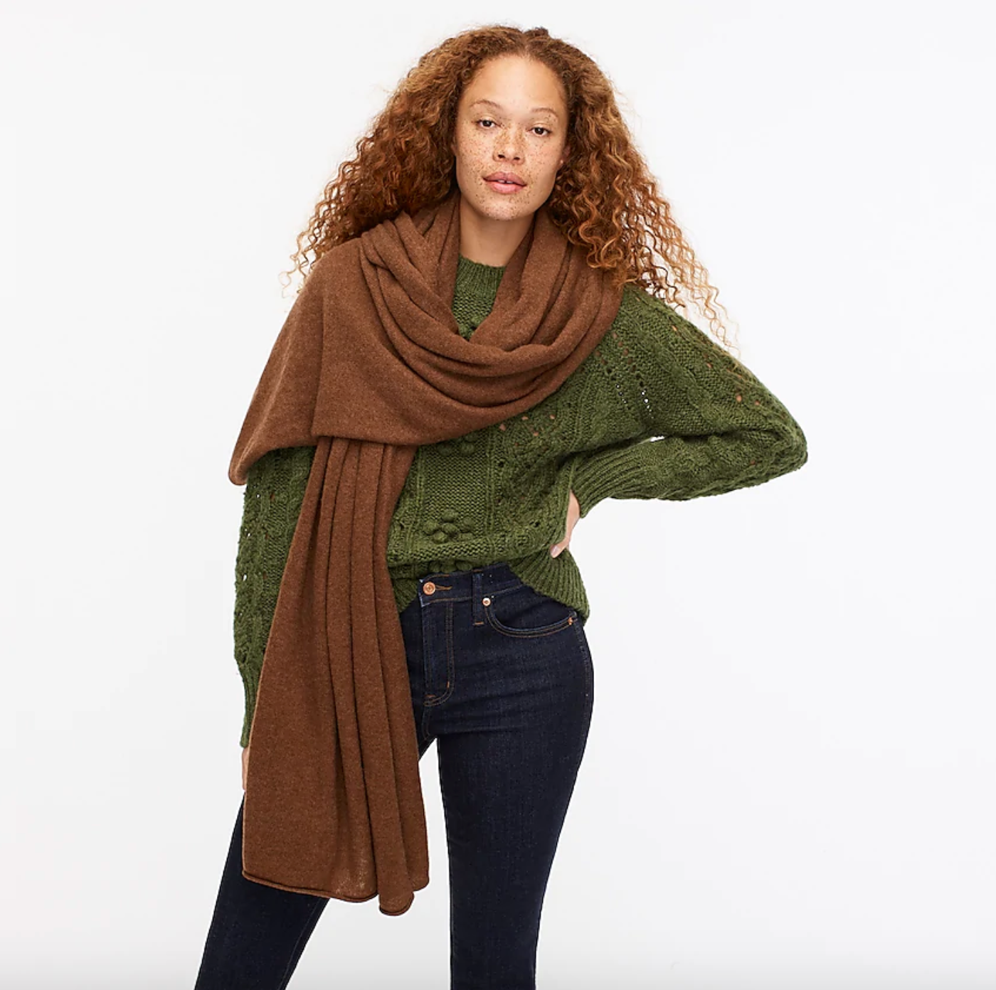 Naked Cashmere Campbell Oversized Wrap - Verified Authentic Packaging