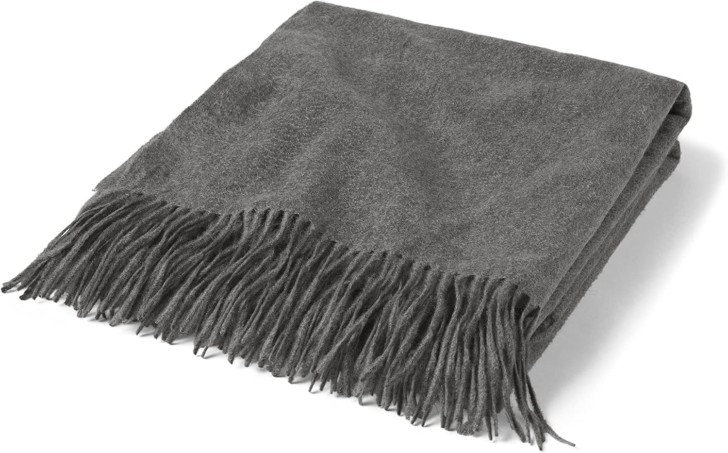 State Cashmere 100% Pure Cashmere Fringe Wrap - Verified Authentic Packaging