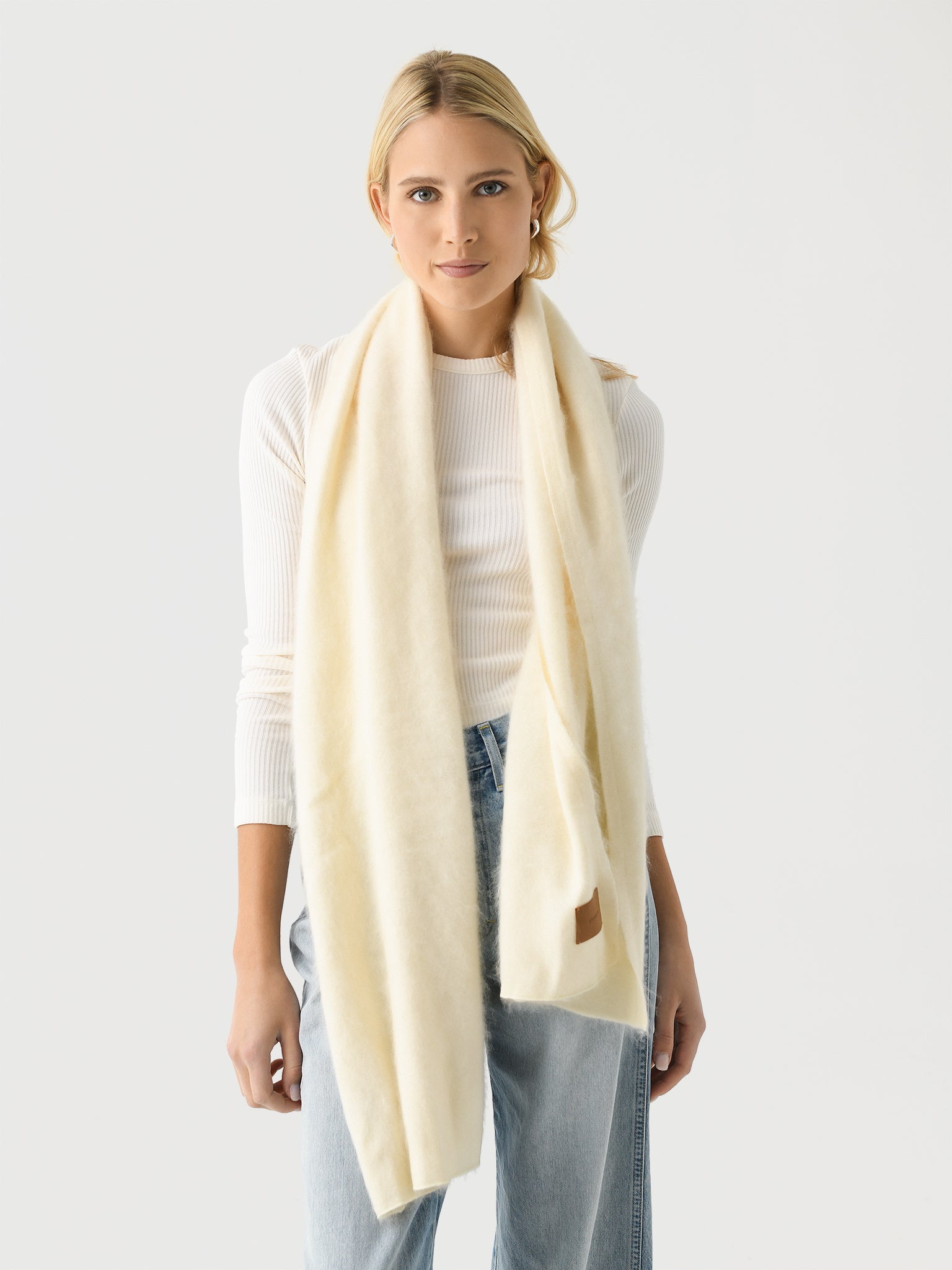 Vince Cashmere Scarf - Verified Authentic Packaging