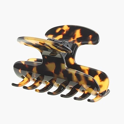 J.Crew Large Italian Tortoise Hair Clip - Verified Authentic Packaging