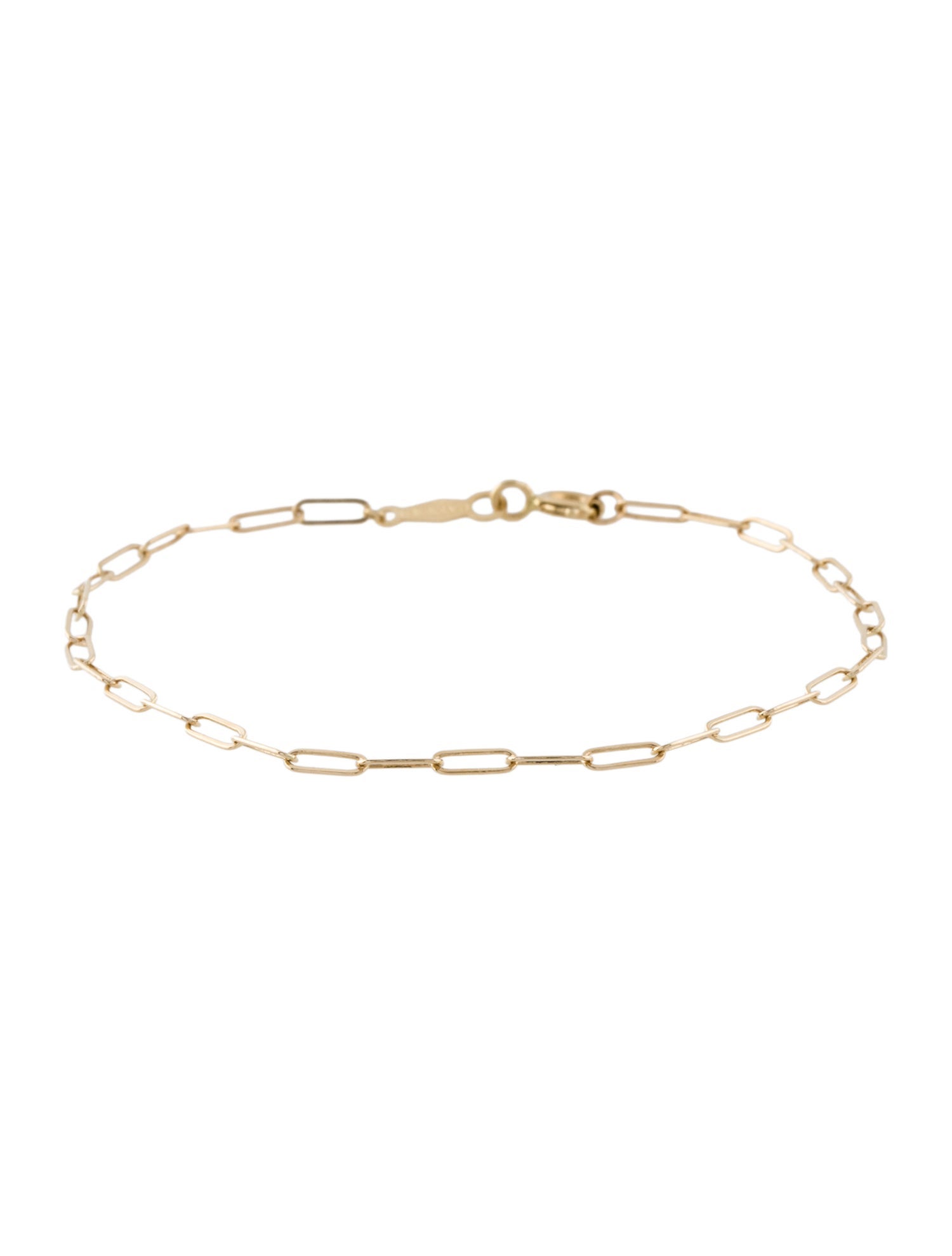 Catbird 14K Gold Tomboy Paperclip Chain - Verified Authentic Packaging