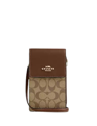 Coach North/South Phone Crossbody - Verified Authentic Packaging