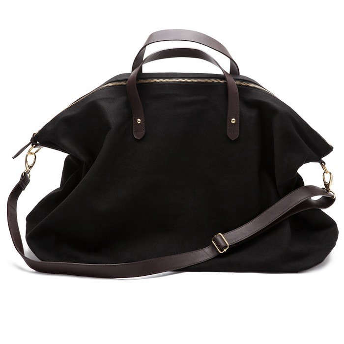 Cuyana Weekender Bag in Heavyweight Organic Canvas - Verified Authentic Packaging